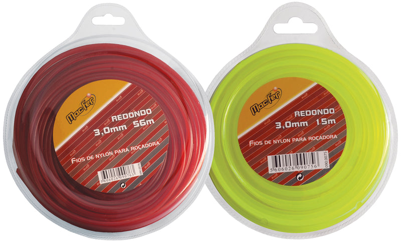 Fio Nylon Para Roçadora Redondo (FNRR-1)