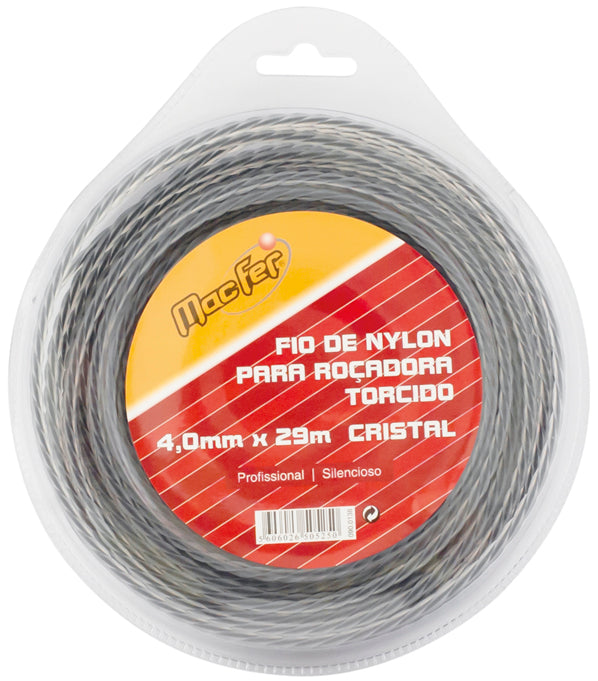 Fio Nylon para Roçadora Torcido Macfer (FNRT-1)