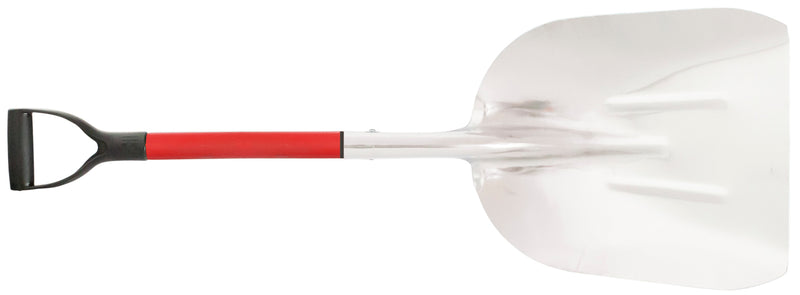 Pá Quadrada Alumínio Com Cabo Fibra Punho "D" (PQAF-D1)
