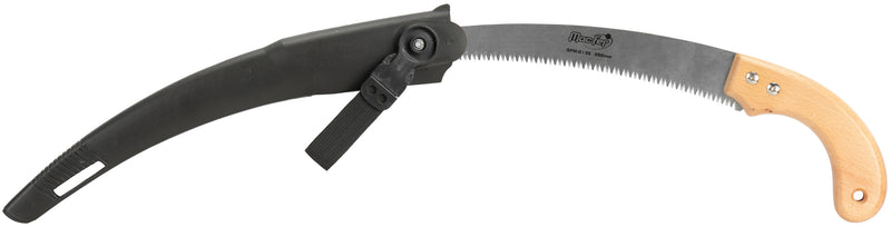 Serrucho de poda Macfer (SPCM-0135) con mango de madera y funda