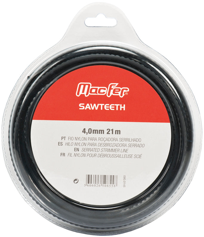 Macfer (Sawteeth-1) Serrated Nylon Trimmer Line
