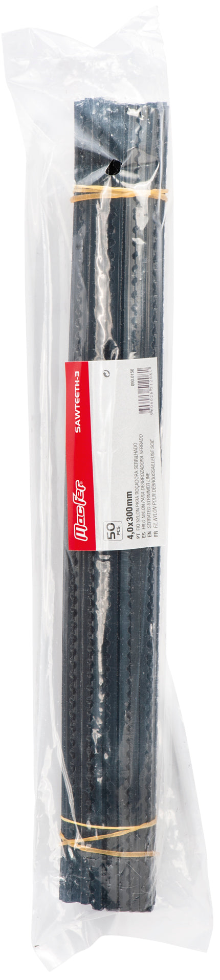 Macfer (Sawteeth-3) Serrated Nylon Trimmer Line