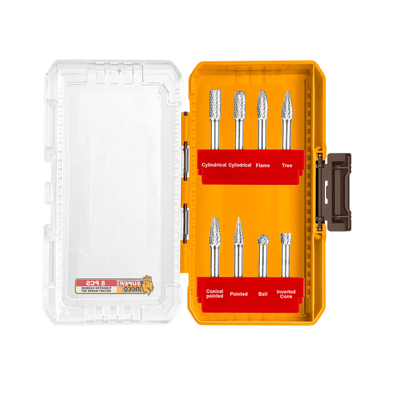 Conjunto de 8 brocas de tungsténio INGCO (AKDL10801)