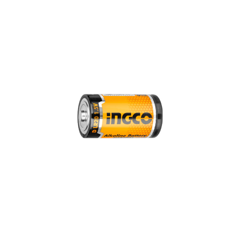 INGCO (HAB1D01) Lr20 18000mah Alkaline Battery, Box Of 24 Units