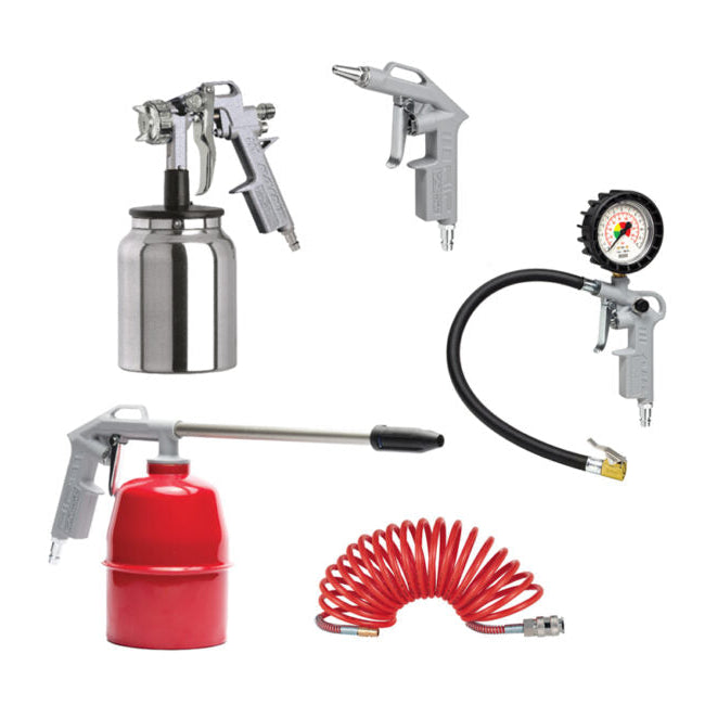 GAV (KIT ITALIA) 5-Piece Pneumatic Accessory Kit