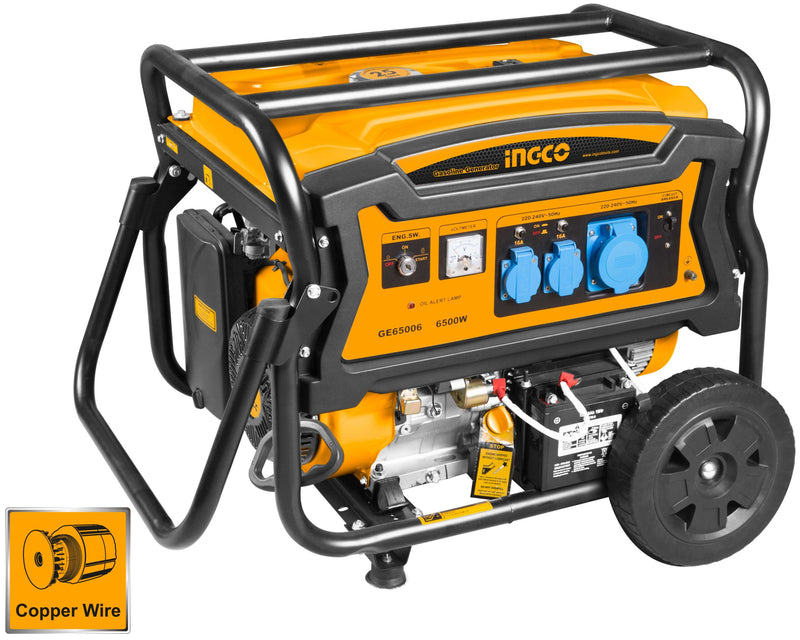 INGCO (GE65006) 6500W Gasoline Generator