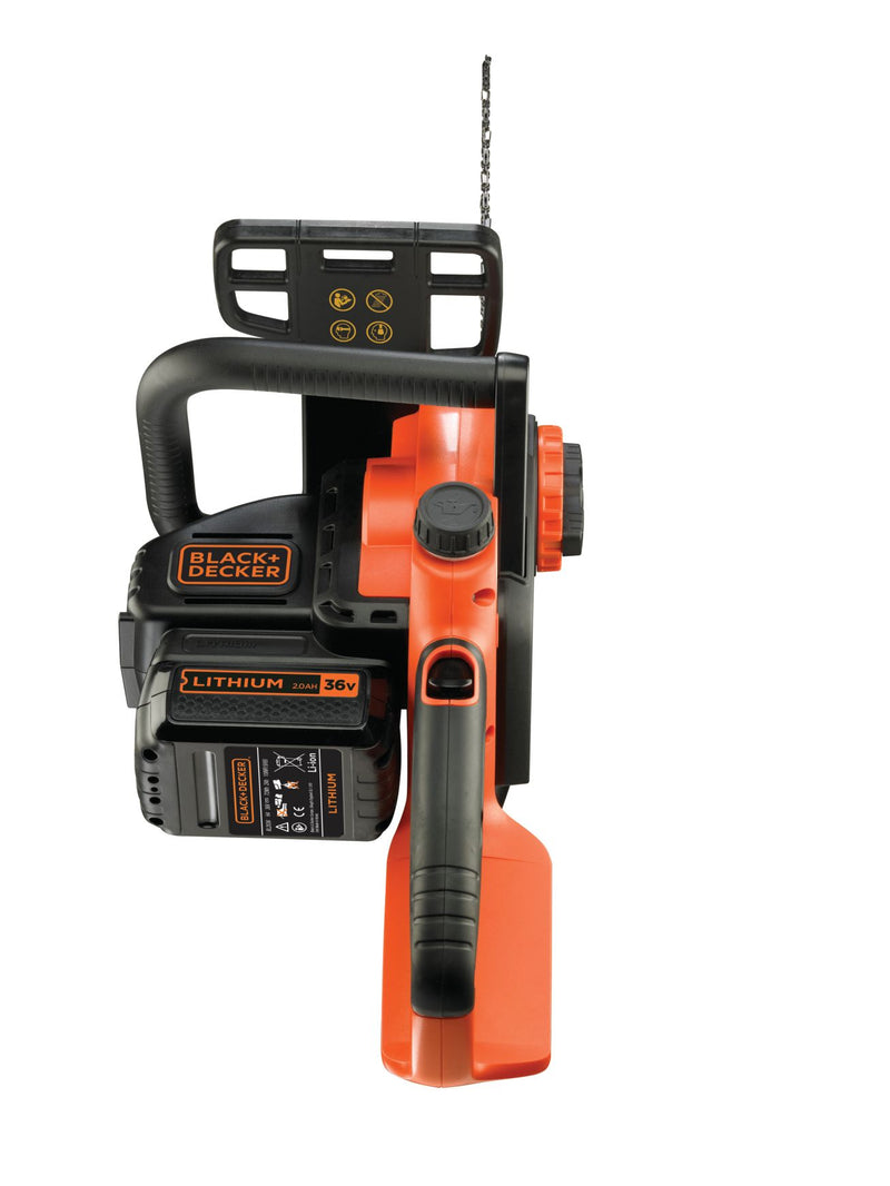 Black&Decker (GKC3630L20-QW) 36V 2.0Ah Cordless Chainsaw (30 cm)