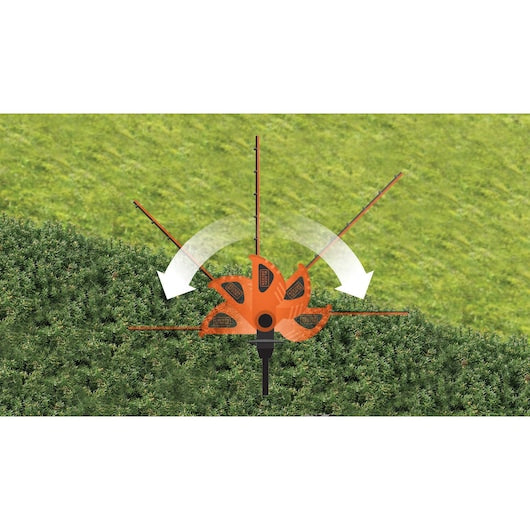 Black&Decker (GTC1843L-QW) 18V Lithium Pole Hedge Trimmer