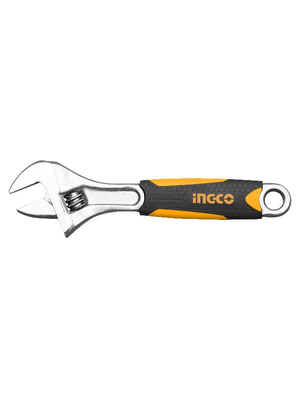 INGCO (HADW131088) Adjustable Wrench With Dual-Material Handle, 200mm.