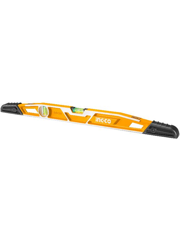 INGCO (HBSL08060) Aluminum Level With Shockproof Handle, 60cm.