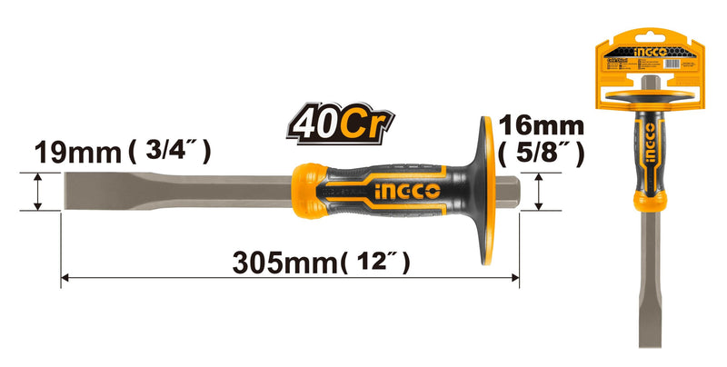 Cinzel de proteção de 305 mm com dois materiais INGCO (HCCL851916)