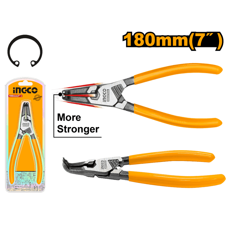 INGCO (HCCP261804) 7" 180mm Internal Curved Brake Pliers