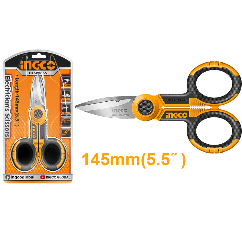 INGCO (HES02855) Electrician's Shears 145mm