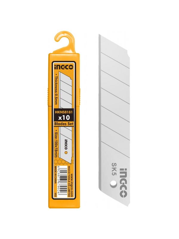 INGCO (HKNSB112) X-Ato Blade Set 10pcs 18mm