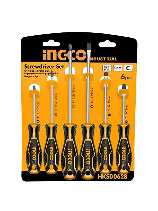 INGCO (HKSD0628) Mixed Set Of 6 Pro Keys