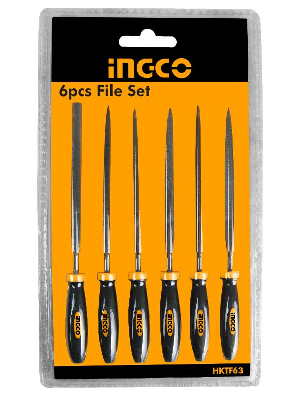 INGCO (HKTF63) Set Of 6 Files, 140mm