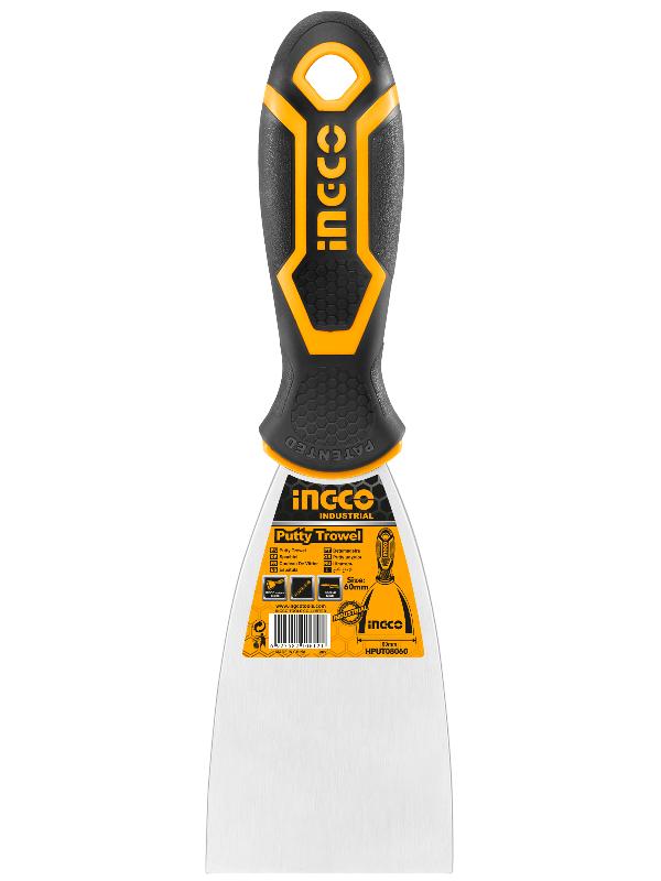 INGCO (HPUT08150) Stainless Steel Spatula With Fiberglass Handle And Stop, 150mm.