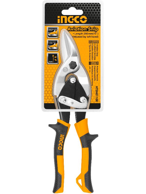 INGCO (HTSN0110R) Scissors For Cutting Sheet Metal (Straight Side)