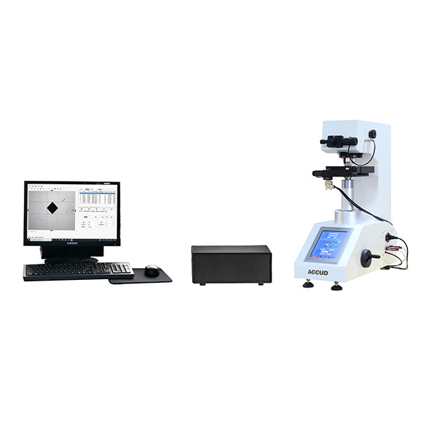 Testador de microdureza Vickers automático Accud (HVS1000MCNC)