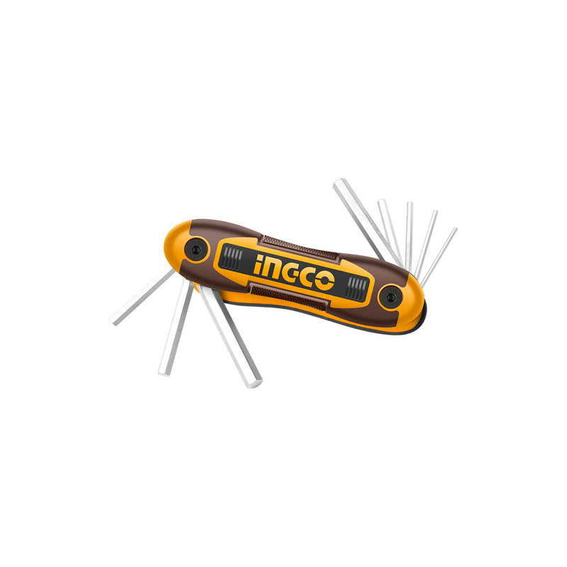 INGCO (HHK14081) Set Of 8 Hexagonal Folding Keys