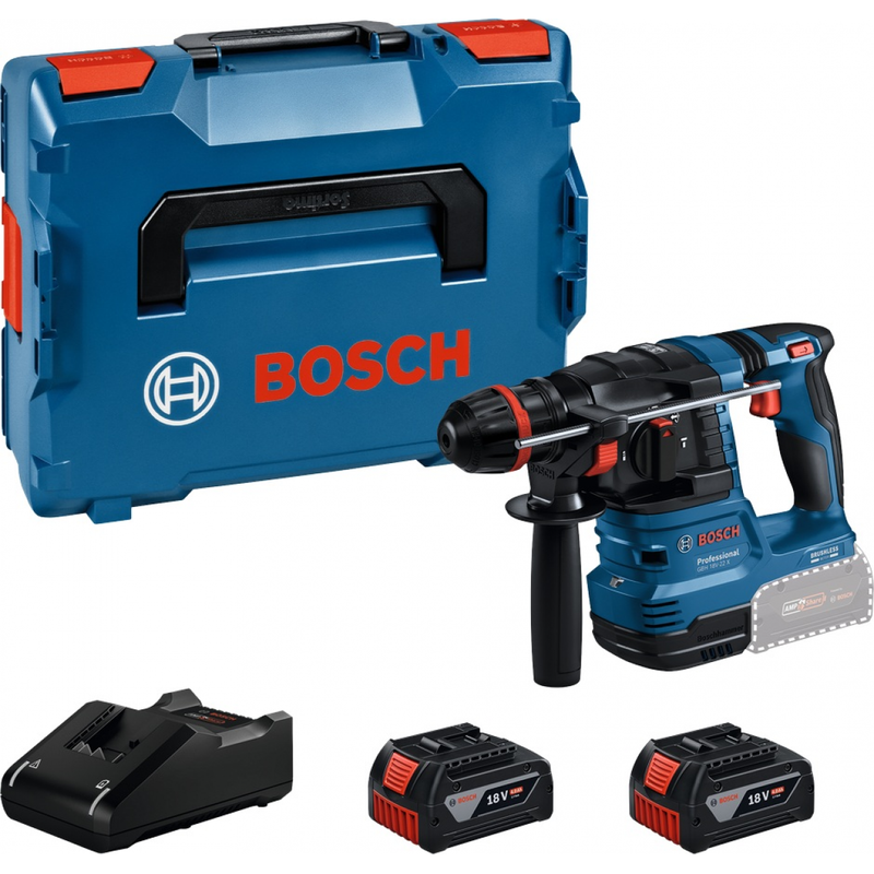 Berbequim de impacto Bosch (GBH 18V-22 X) com ONECHUCK (2x4.0Ah)