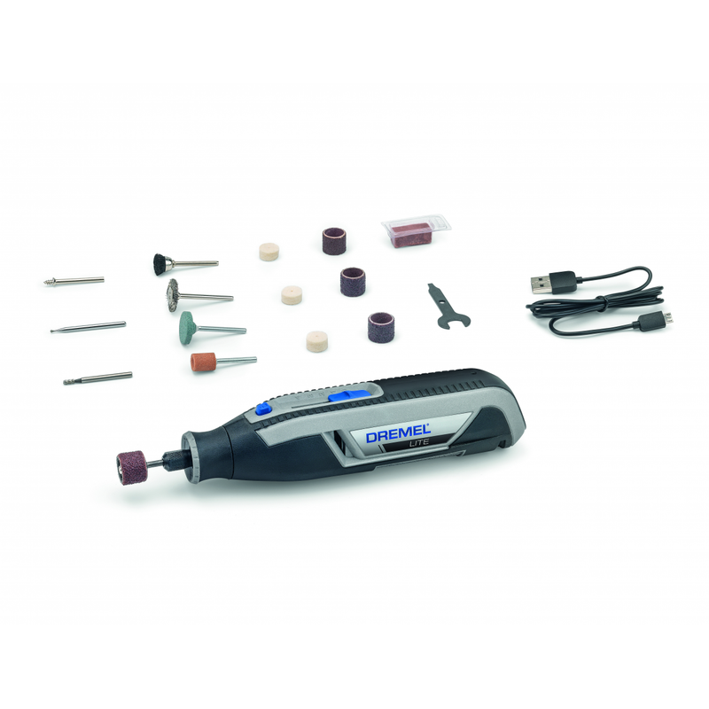 Ferramenta rotativa Dremel Lite (7760-15) 3,6 V + 15 acessórios