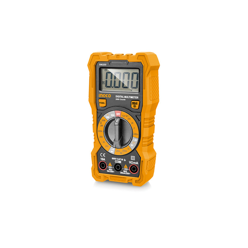 INGCO (DM2002) Digital Multimeter Ac 200-600V