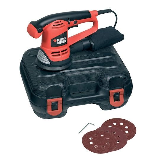 Lixadeira orbital aleatória Black&Decker (KA191EK-QS) 480W