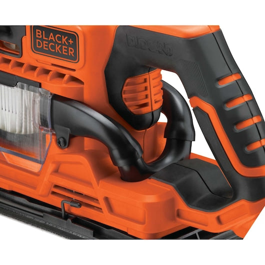 Lijadora de hoja 1/3 Black&Decker (KA330E-QS) DUOSAND™ de 270 W con accesorios