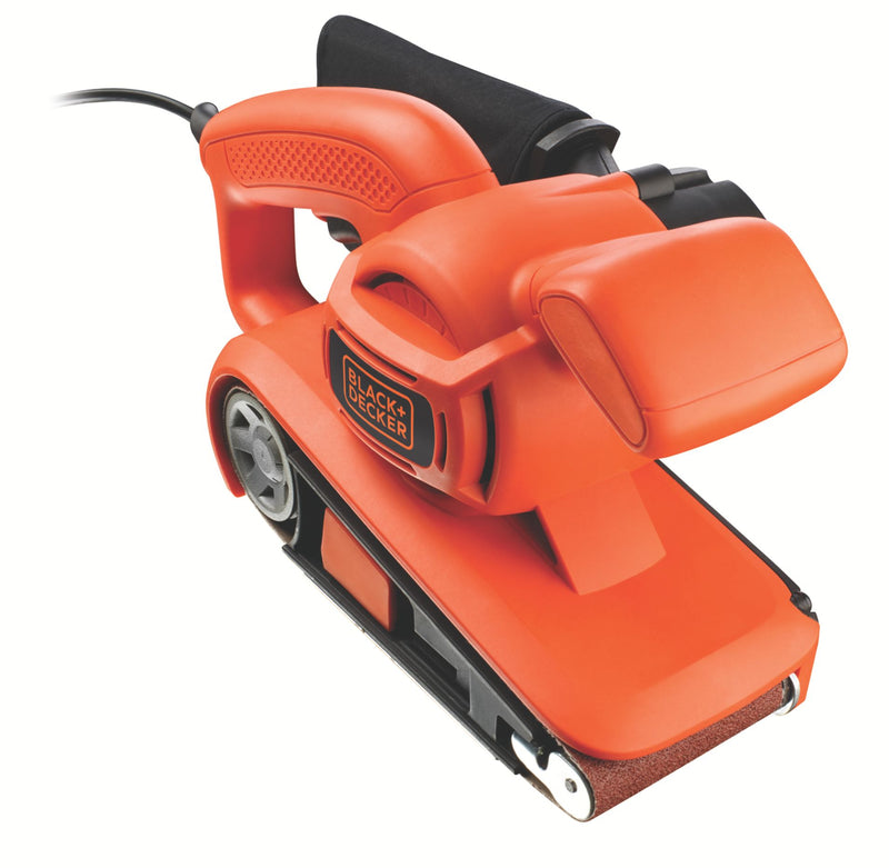 Black&Decker (KA86-QS) 720W Belt Sander, speed 206 mpm, sheet size 457 x 75mm.