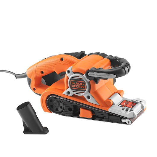 Lixadeira de cinta Black&Decker (KA88) 720W 75mm x 533mm com saco para extração de pó