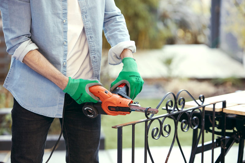 Black&Decker (KA900E-QS) 350W Powerfile Belt Sander With 3 Accessories