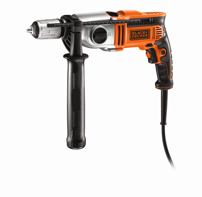 Black&Decker (KR911K-QS) 910W 2-Gear Hammer Drill