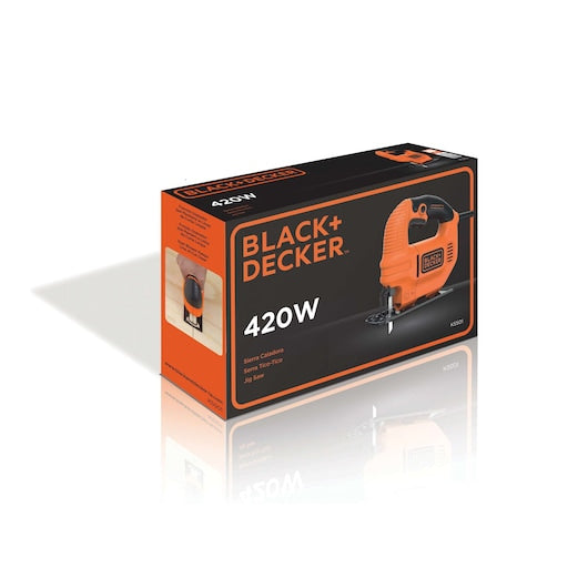 Serra tico-tico compacta Black&Decker (KS501) de 400 W com 1 lâmina