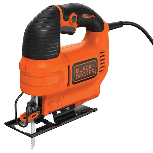 Black&Decker (KS701E-QS) Electric Variable Speed Compact Jigsaw With blade (520W)