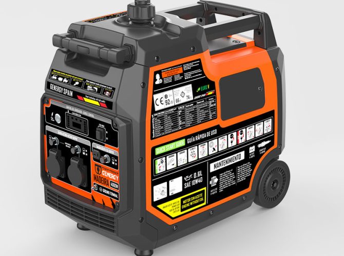 Genergy MADEIRA 230V/4000W Generador Inverter/Silencioso Gasolina