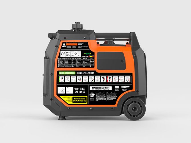 Genergy MADEIRA 230V/4000W Generador Inverter/Silencioso Gasolina