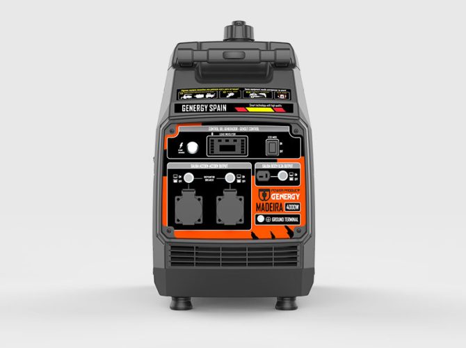 Genergy MADEIRA 230V/4000W Generador Inverter/Silencioso Gasolina