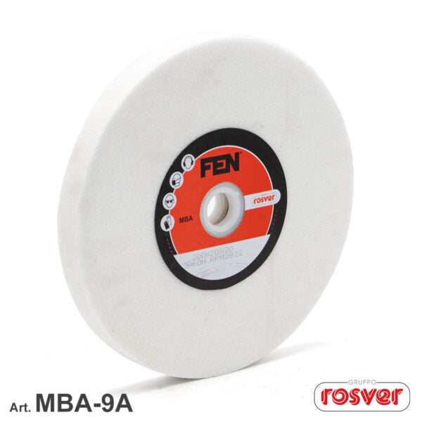 Fast Grinder (MBA-9A) White Alox Bench Wheels