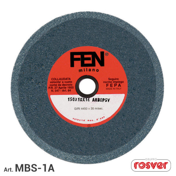 Fast Grinder (MBS-1A) Grey Corundum Grinding Wheels