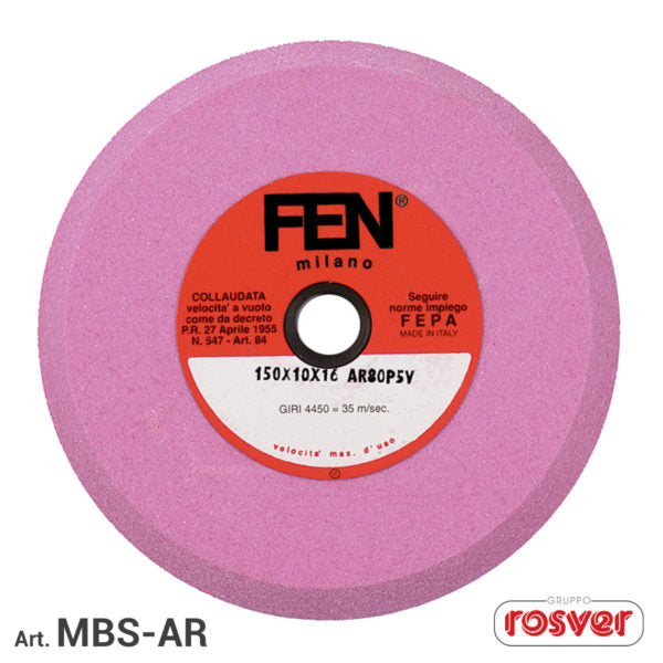 Muelas abrasivas cerámicas rosas Fast Grinder (MBS-AR)