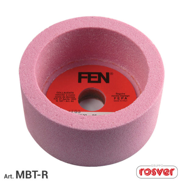 Rebolo cilíndrico Fast Grinder rosa (MBT-R)
