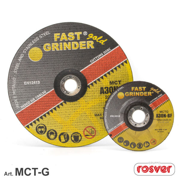Fast Grinder (MCTG CD) Industrial Depressed Center Cutting Discs