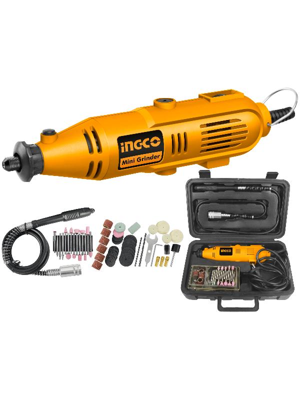 INGCO (MG13328E) Mini rectificador 130W 109 accesorios