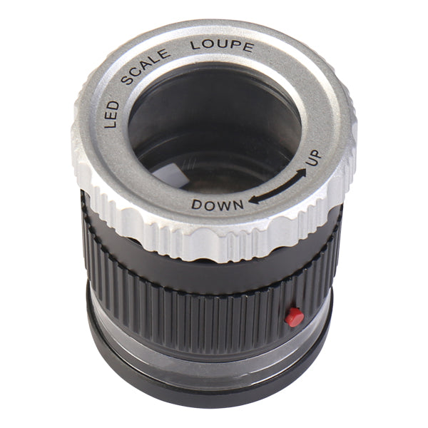 Accud (MG30X) Measuring Magnifier(With Illumination)