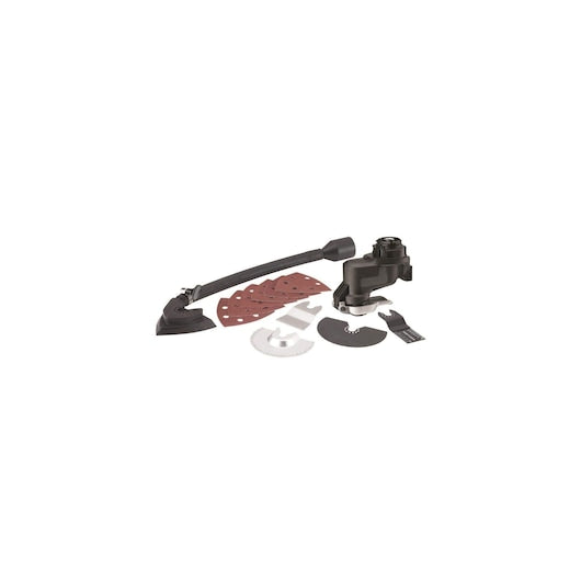 Accesorio oscilante multiherramienta Black&Decker (MTOS4-XJ) Multievo™ con 12 accesorios