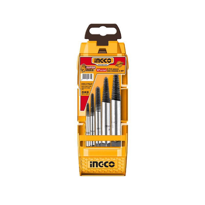 INGCO (ASE008) Set Of 6 Screw Extractors