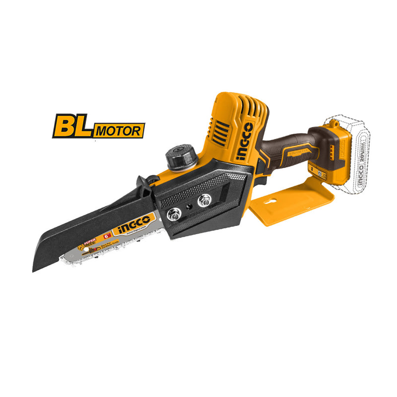 INGCO (CGSLI20686) Mini Pruner 20V Bru 15cm + 2 Batteries 2A + Ac + Case