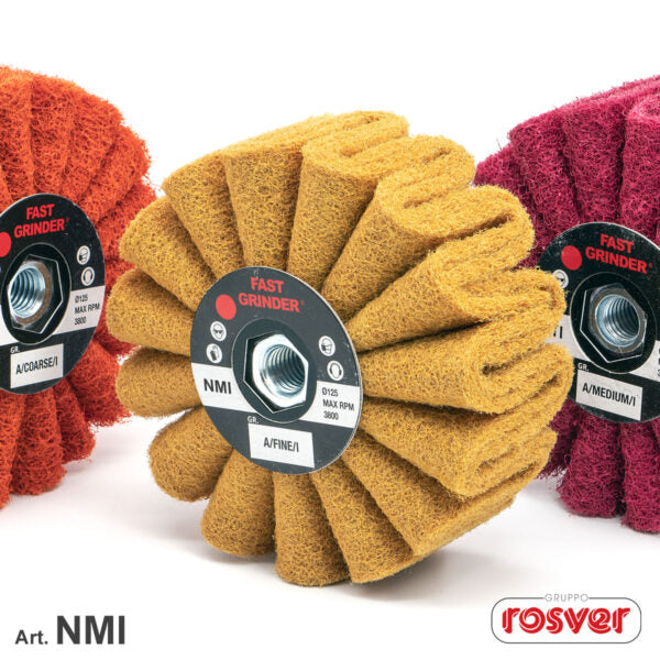 Rosver (NMI) Non-woven corrugated wheels