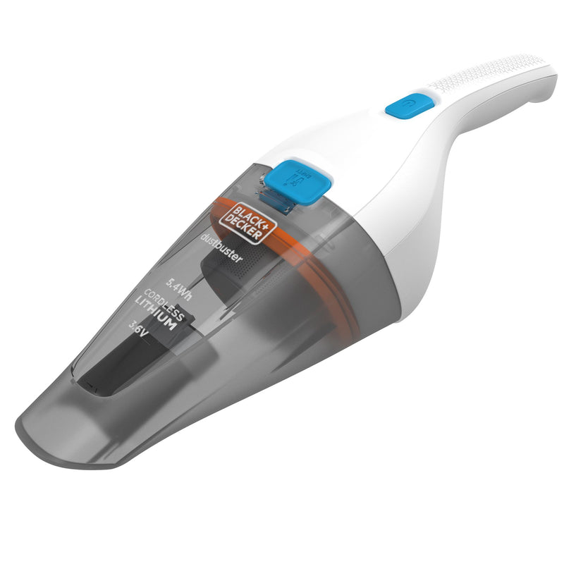 Black&Decker (NVC115JL-QW) 3.6V handheld vacuum cleaner without accessories. 3.6V power and 1.5Ah lithium battery.